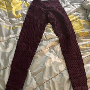 Açaí croco skin leggings